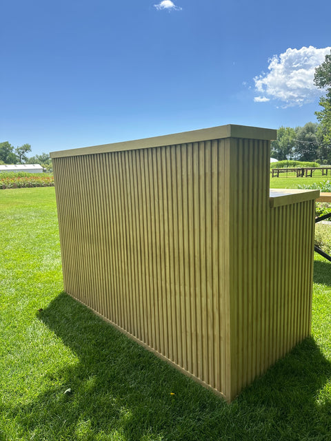 Wooden Mobile Bar