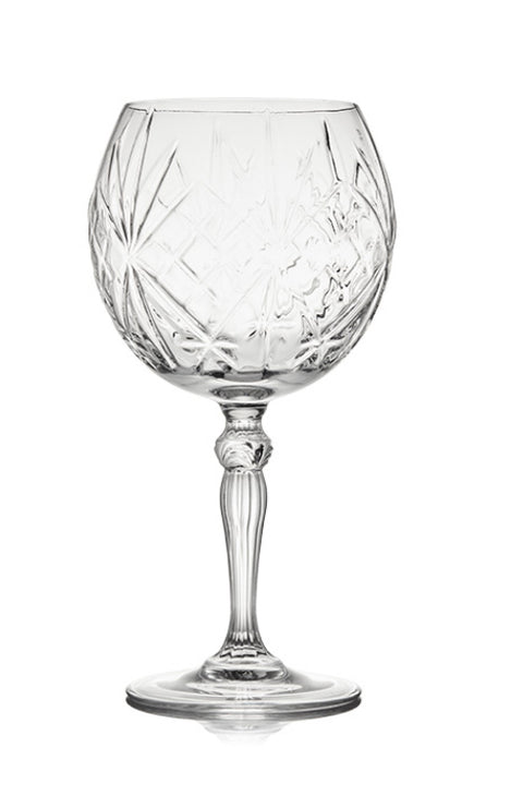 Snapdragon Round Wine Glass