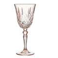 Pink Tulip Wine Glass