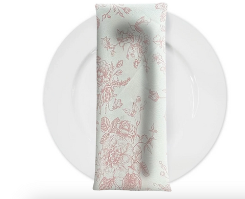 Rose Floral Napkins