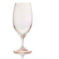 Pink Hydrangea Water Goblet