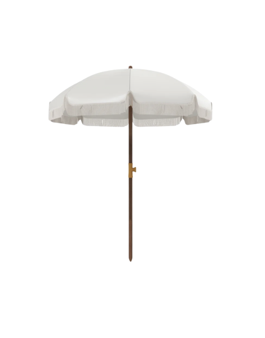 Ruffled Outdoor Umbrella – The Wildflower Denver