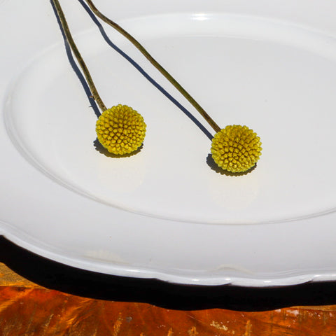 Baby's Breath Scalloped Charger