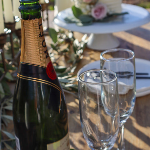 Carnation Champagne Flute