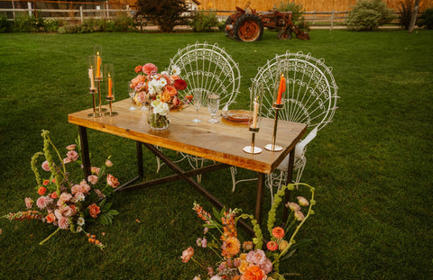 Wood Sweetheart Table