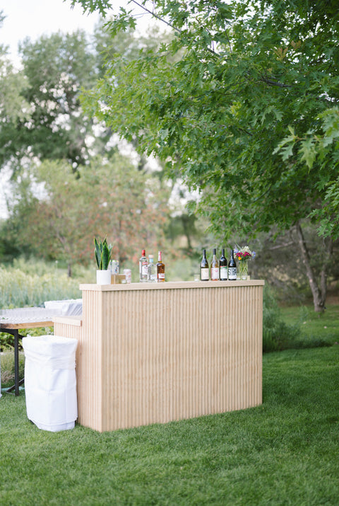 Wooden Mobile Bar