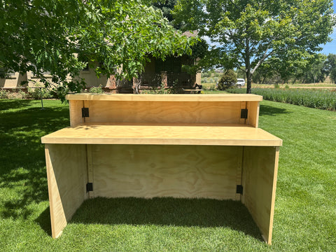 Wooden Mobile Bar