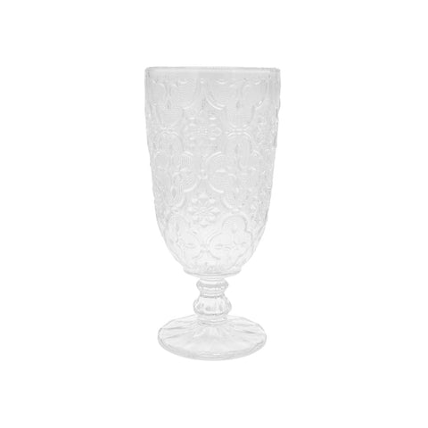 Morning Glory Water Goblet