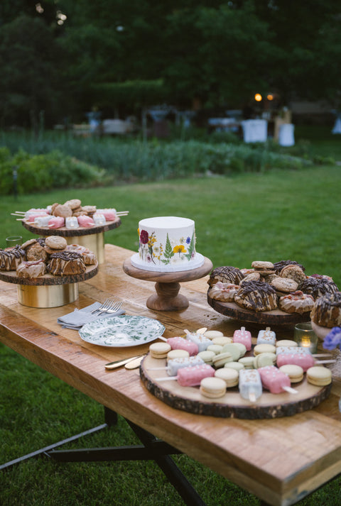 Wood Sweetheart Table