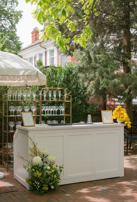 White Mobile Bar
