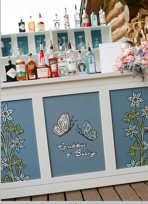 White Mobile Bar