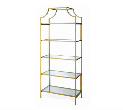 Champagne Wall - Bookcase