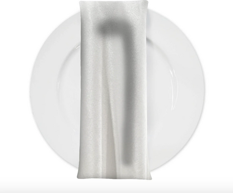 Velvet Napkins - White