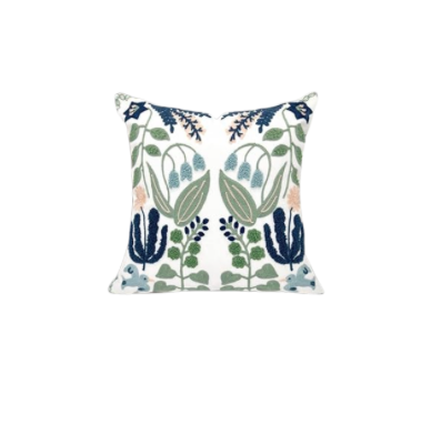Garden Stitch Throw Pillow