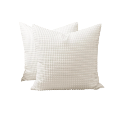 White Throw Pillow