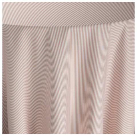 Cottage Stripe Blush Tablecloth