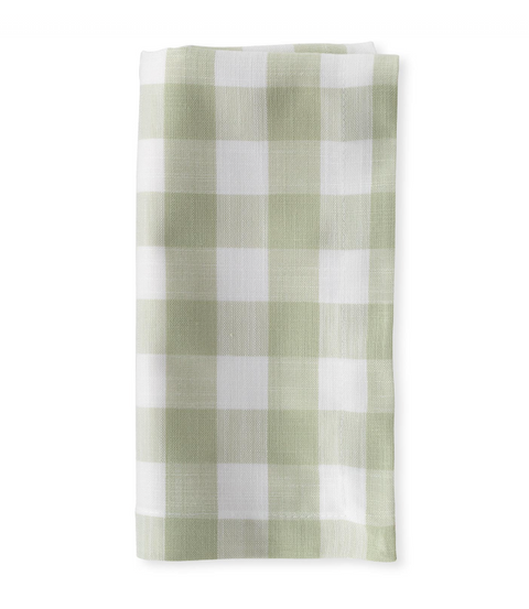 Mini Check Sage Napkin