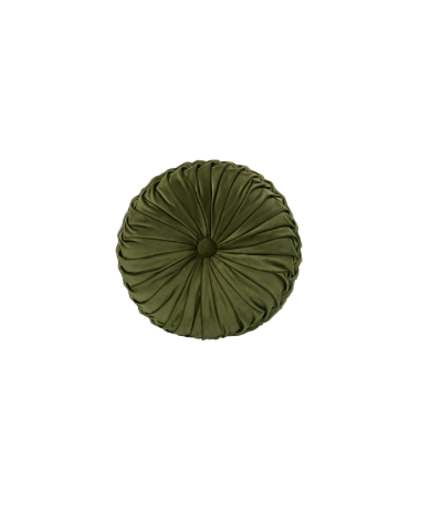 Moss Ball Throw Pillow