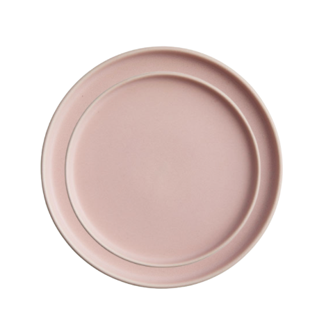 Painted Daisy Ceramic Plates - Peony