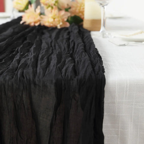 Cheesecloth Boho Table Runner